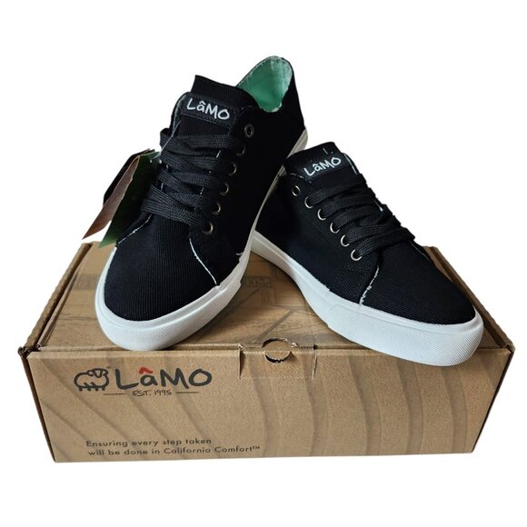 Lamo Vita II Women’s Size 8‎ Black Canvas Walking Sneakers OrthoLite Insole NWT - Picture 8 of 16